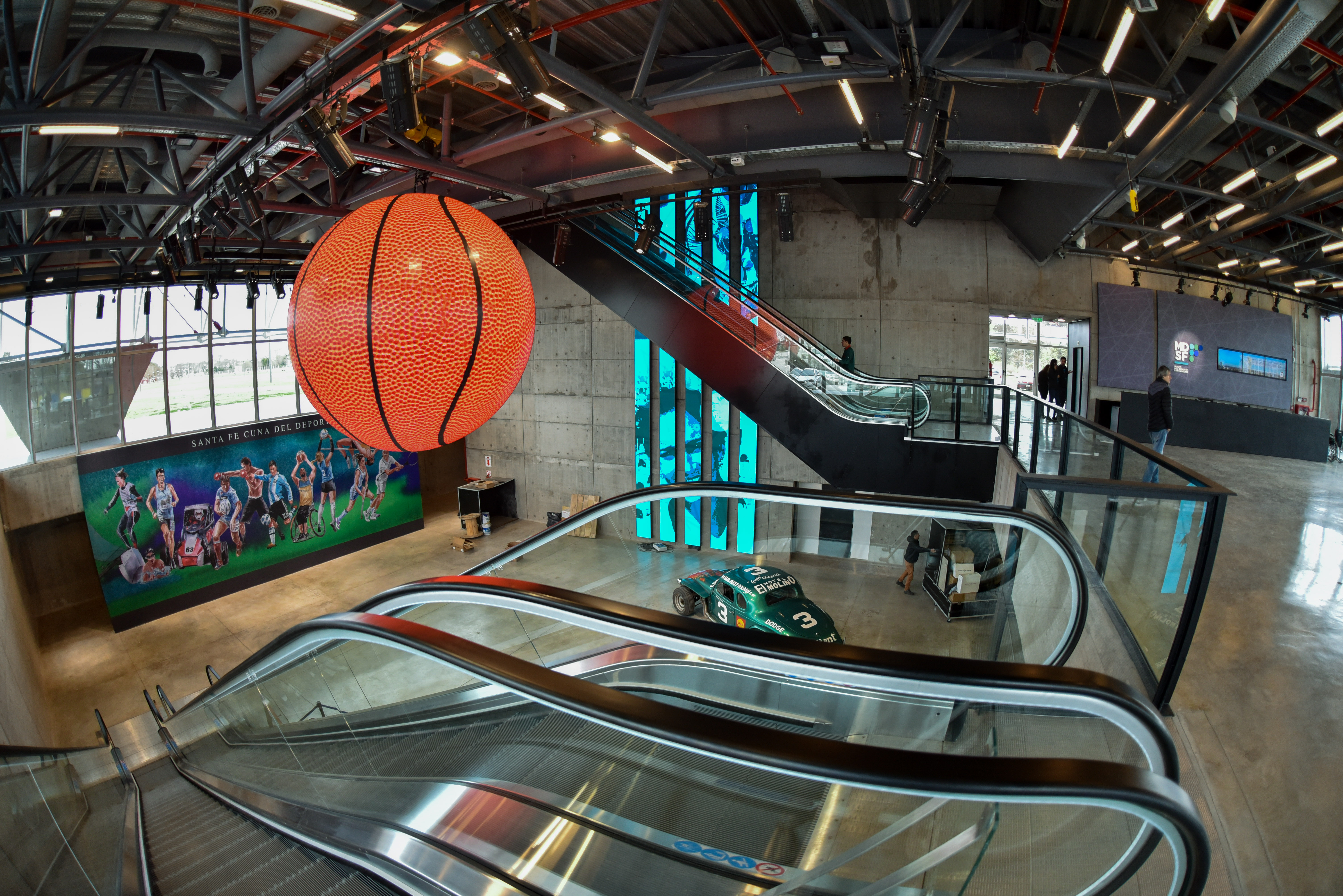 Museo del Deporte Santafesino — Museography