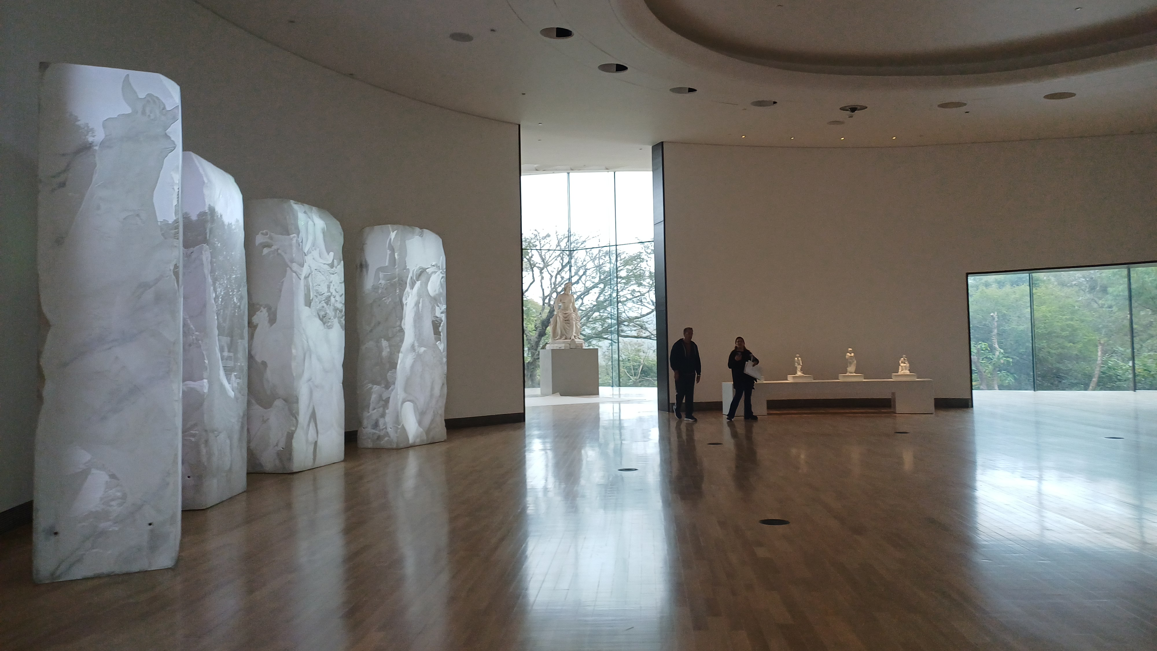 The scale of the exhibition impresses not only through its size, but through its narrative power