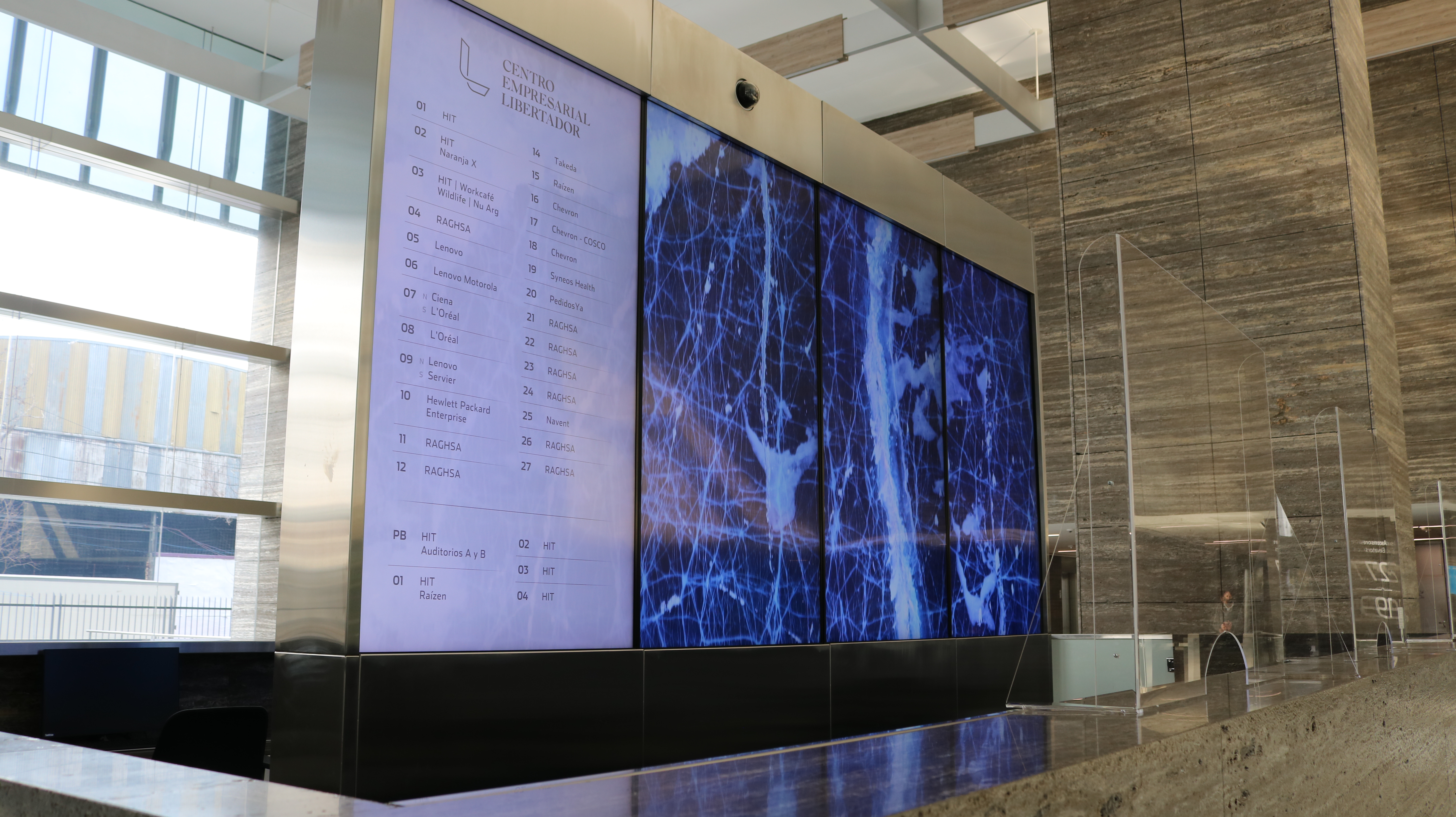 Each panel features 4K resolution, delivering incredibly crisp detail.